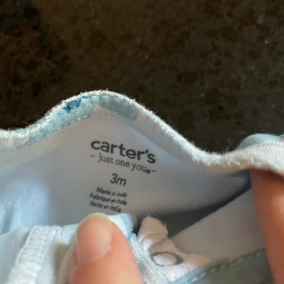 Carters Baby Girl 3 Month Footie Bundle - Picture 5 of 7